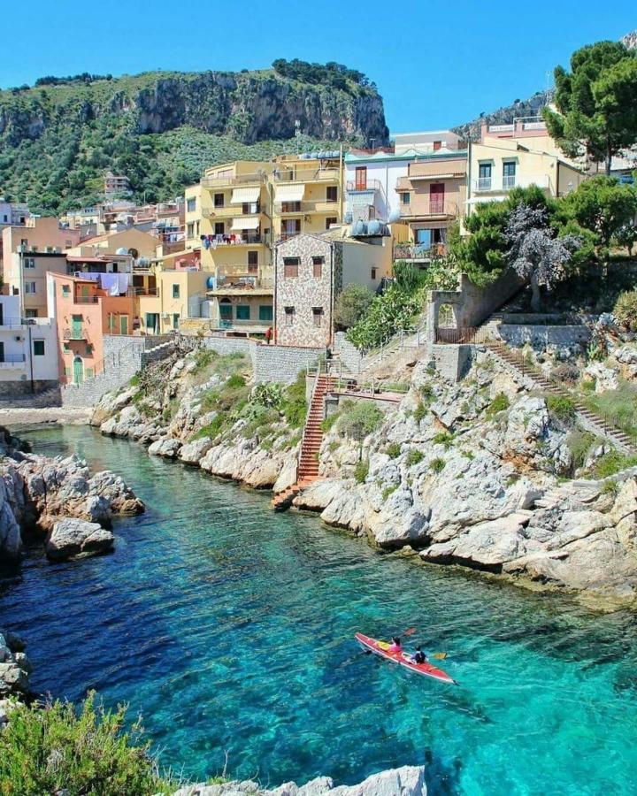 Casa Valentina A 100 M Dal Mare Santa Flavia Exterior foto